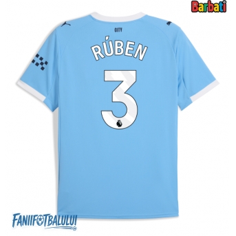 Manchester City Ruben Dias #3 Tricou Fotbal Replică 2025-26 Barbati Acasa